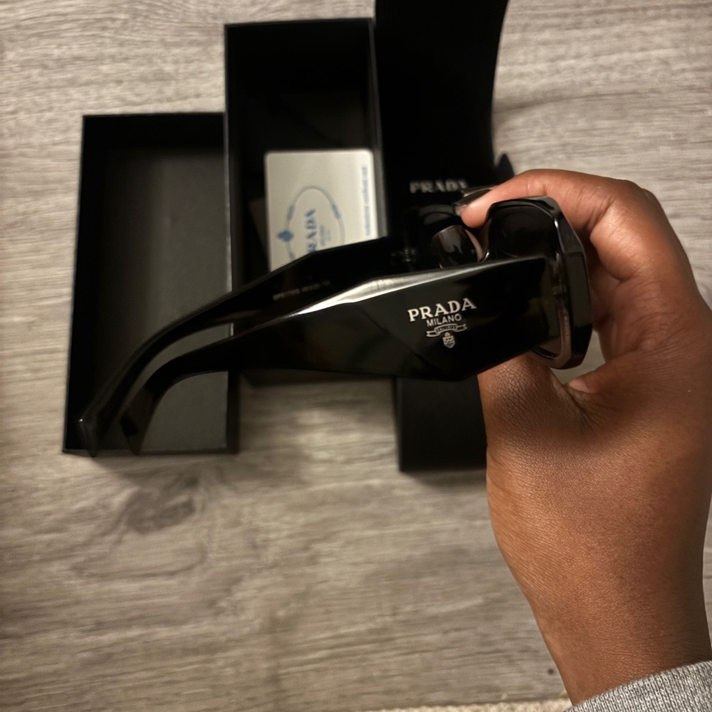 Prada Black Sunglasses Case - Picture 3 of 3